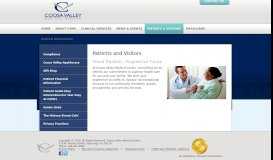 
							         Patients and Visitors « Coosa Valley Medical Center								  
							    