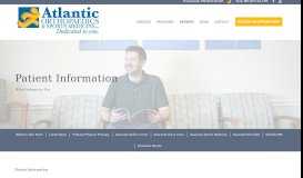 
							         Patients | Atlantic Orthopaedics								  
							    