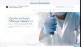 
							         Patients - Clinical Pathology Laboratories								  
							    