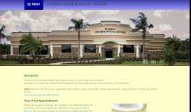 
							         Patients - Florida Neurological Center								  
							    