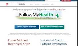 
							         Patients | FollowMyHealth Portal | North Ohio Heart								  
							    