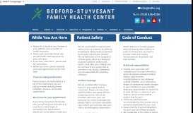 
							         Patients' Guide, Bedford Stuyvesant Family Health Center								  
							    