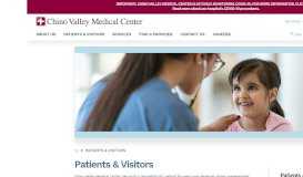 
							         Patients & Visitors - Chino Valley Medical Center								  
							    