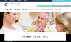 
							         Patients & Visitors | Cookeville Regional Medical Center								  
							    