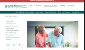 
							         Patients & Visitors | Eastern New Mexico Medical Center | Roswell, NM								  
							    