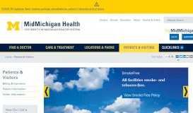 
							         Patients & Visitors - MidMichigan Health								  
							    