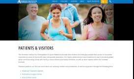 
							         Patients & Visitors | Patients | Andrews Institute for Orthopaedics ...								  
							    