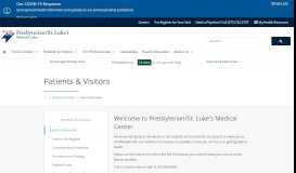 
							         Patients & Visitors | PSL								  
							    