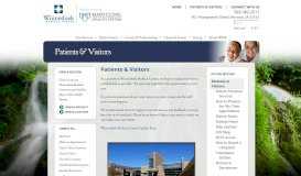 
							         Patients & Visitors | Winneshiek Medical Center | Decorah								  
							    