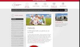 
							         Patients | Wilmington Health								  
							    