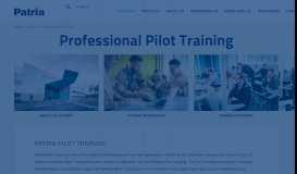 
							         Patria Pilot Training |								  
							    