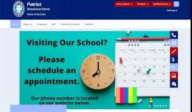 
							         Patriot Elementary / Homepage - Fountain-Fort Carson School District 8								  
							    
