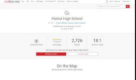 
							         Patriot High School in Nokesville, VA - realtor.com®								  
							    