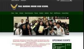 
							         Paul Harding Junior High School: Home								  
							    