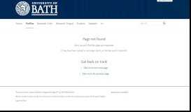 
							         Paul Marshall — the University of Bath's research portal								  
							    