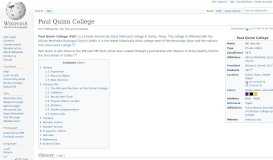 
							         Paul Quinn College - Wikipedia								  
							    