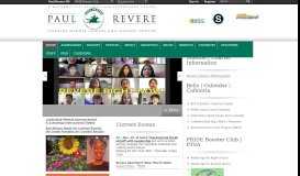 
							         Paul Revere Charter Middle School and Magnet Ctr / Homepage								  
							    