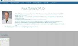 
							         Paul Wright M. D. - Wright Vision Center								  
							    