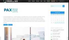 
							         Pax World Management – Boulder.Earth Climate Action Portal								  
							    
