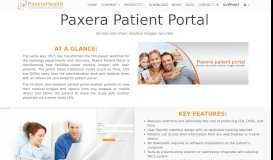 
							         Paxera Patient Portal | Share & Access Medical Images Securely ...								  
							    