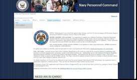
							         Pay and Personnel Support - Navy.mil								  
							    