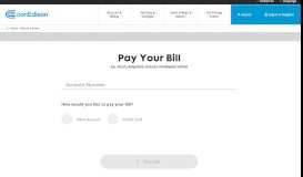 
							         Pay as a Guest - Con Edison								  
							    