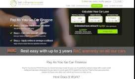 
							         Pay As You Go Car Finance With A Payment Box (Black Box Finance)								  
							    