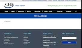
							         Pay Bill Online - CHS Northwest Energy, Agronomy, Retail ...								  
							    