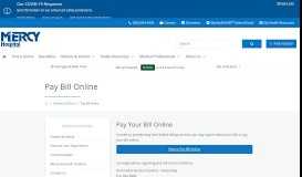 
							         Pay Bill Online | Mercy Miami Hospital | Miami, FL								  
							    
