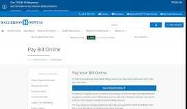 
							         Pay Bill Online | Raulerson Hospital | Okeechobee, FL								  
							    