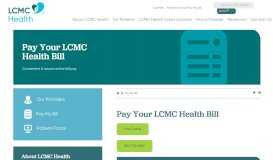 
							         Pay Bills for LCMC Health Services | Hospital in New Orleans								  
							    