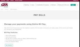
							         Pay Bills Online | Online and Mobile Banking MA & NH - GFA ...								  
							    