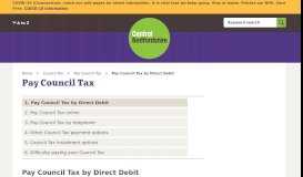 
							         Pay Council Tax | Central Bedfordshire Council								  
							    