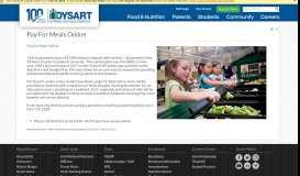 
							         Pay For Meals Online - Dysart Unified School District								  
							    