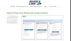 
							         Pay Invoice Online | RiverLink								  
							    