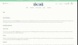
							         Pay | King Louie - King Louie								  
							    