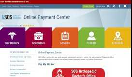 
							         Pay Medical Bills Online | Patient Services | Syracuse Orthopedic ...								  
							    
