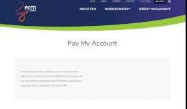 
							         Pay My Account | ERM Power								  
							    