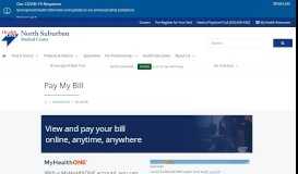 
							         Pay My Bill | North Suburban								  
							    