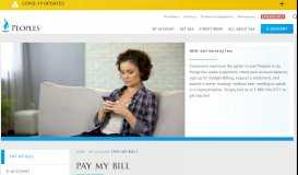 
							         Pay My Bill - Peoples Natural Gas								  
							    