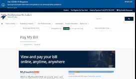 
							         Pay My Bill | PSL								  
							    