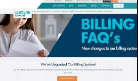 
							         Pay My Bill - Wave Customer Portal								  
							    