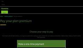 
							         Pay my premium - Humana								  
							    