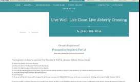 
							         Pay Online - Abberly Crossing Apartment Homes | Custom Page								  
							    