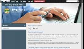 
							         Pay Online - Ohio Attorney General Dave Yost								  
							    