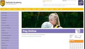 
							         Pay Online - Parkside Academy								  
							    
