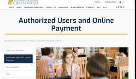 
							         Pay Online - UTC.edu								  
							    