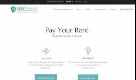 
							         Pay Rent - Crest Premier Property Management								  
							    