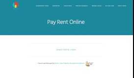 
							         Pay Rent Online - Hillcrest Park Apartments								  
							    
