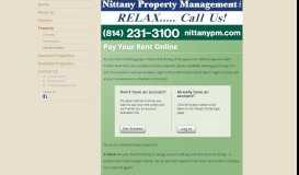 
							         Pay Rent Online - Nittany Property Management | Penn State ...								  
							    